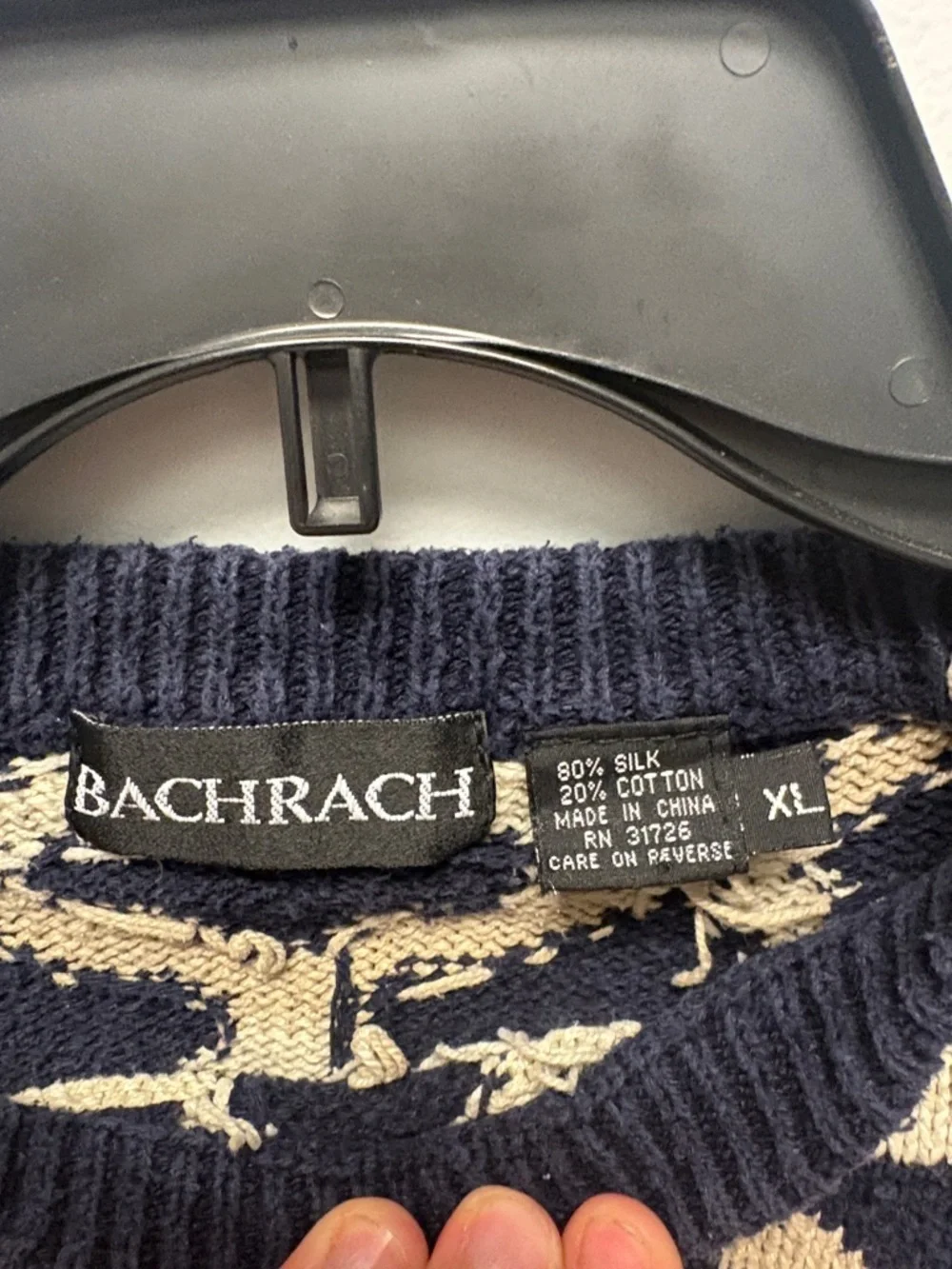 Bachrach versatile navy